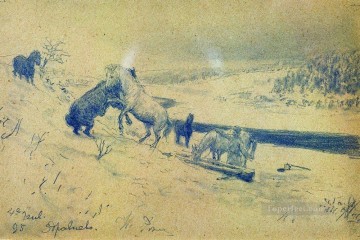 Ilya Repin Painting - landscape zdravnevo Ilya Repin